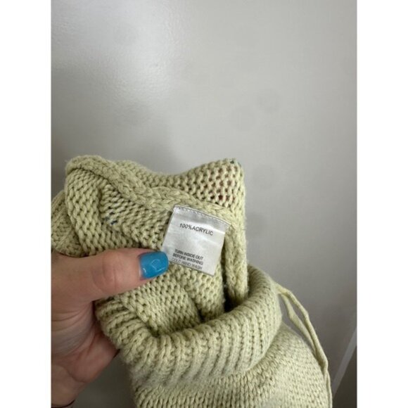 Sabo Skirt Women's Australia Knit Pants Wide Leg Drawstring Waist Green XS US 2 - Picture 8 of 9